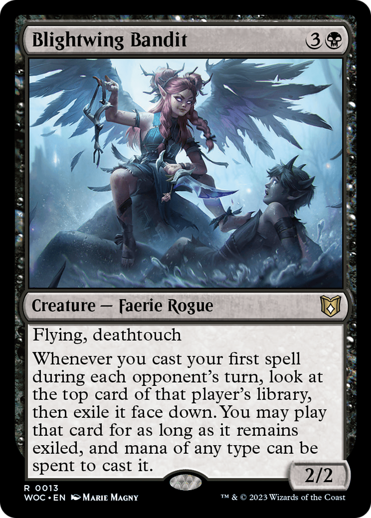 Blightwing Bandit [Wilds of Eldraine Commander] | Odin's Place