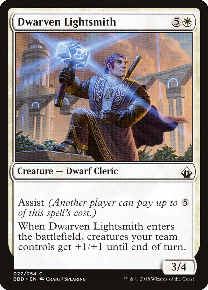 Dwarven Lightsmith (27) [Battlebond] | Odin's Place