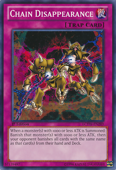 Chain Disappearance [LCYW-EN289] Common | Odin's Place