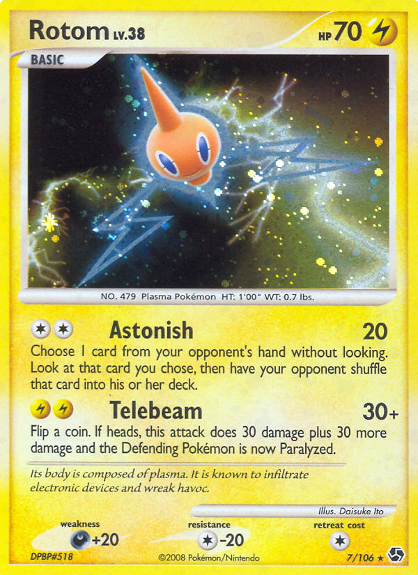 Rotom (7/106) [Diamond & Pearl: Great Encounters] | Odin's Place