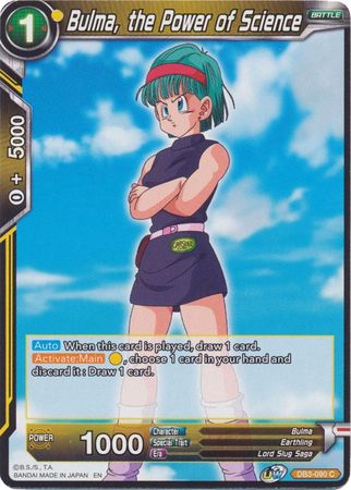 Bulma, the Power of Science (DB3-090) [Giant Force] | Odin's Place