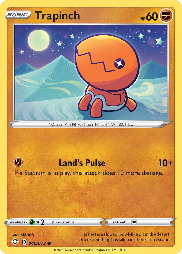 Trapinch (040/072) [Sword & Shield: Shining Fates] | Odin's Place