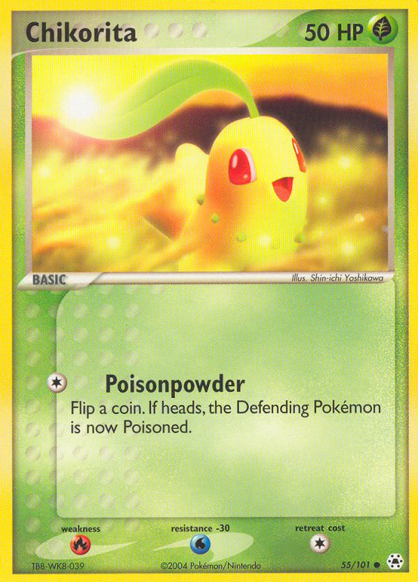 Chikorita (55/101) [EX: Hidden Legends] | Odin's Place