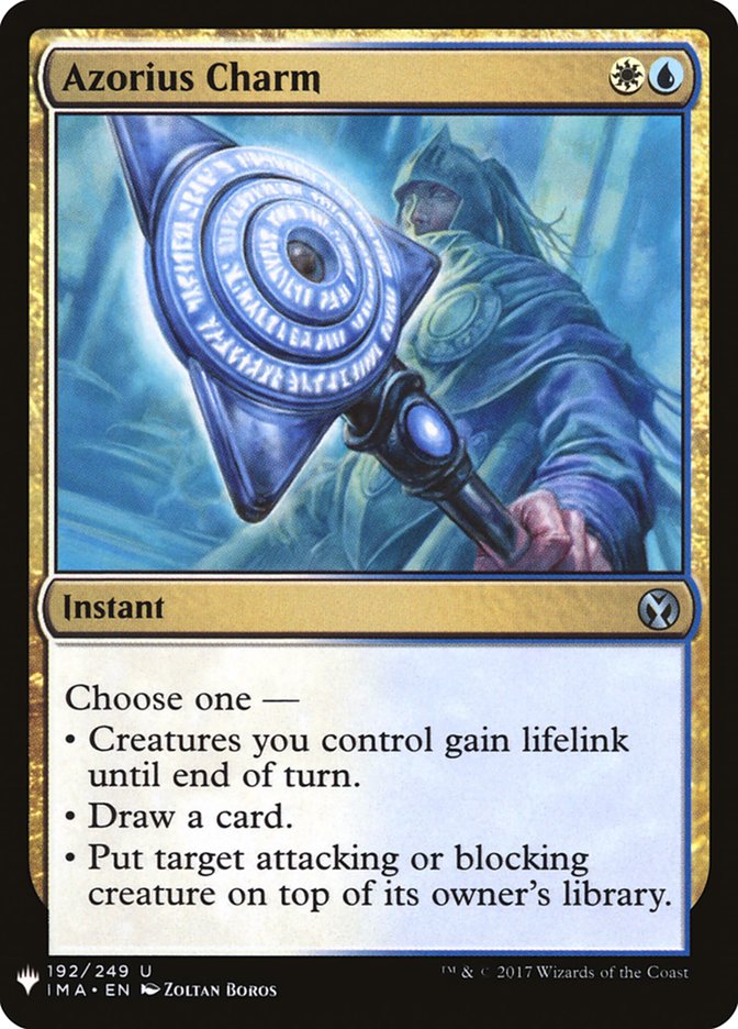 Azorius Charm [Mystery Booster] | Odin's Place