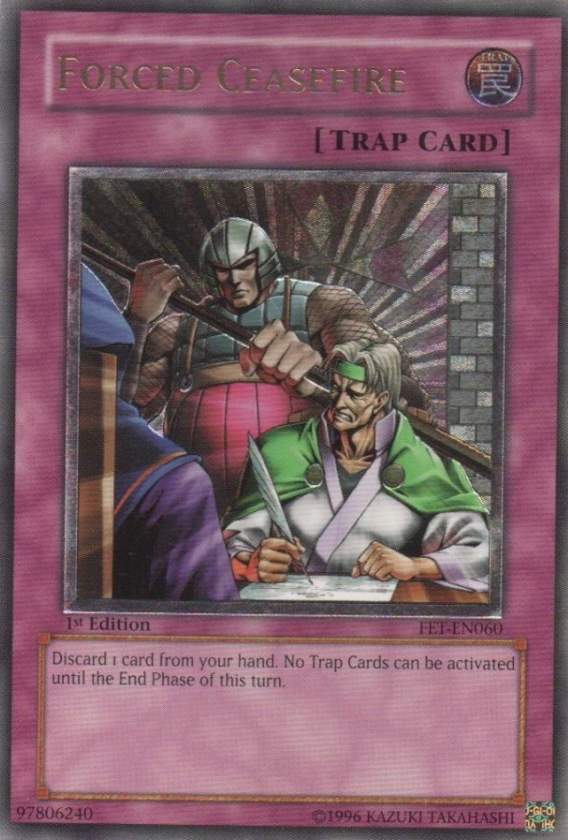 Forced Ceasefire [FET-EN060] Ultimate Rare | Odin's Place