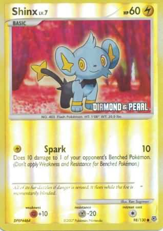 Shinx (98/130) [Burger King Promos: 2008 Collection] | Odin's Place