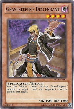 Gravekeeper's Descendant [BATT-EN010] Starfoil Rare | Odin's Place