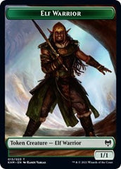Elf Warrior // Shard Double-Sided Token [Kaldheim Tokens] | Odin's Place