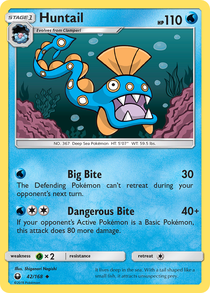 Huntail (42/168) [Sun & Moon: Celestial Storm] | Odin's Place