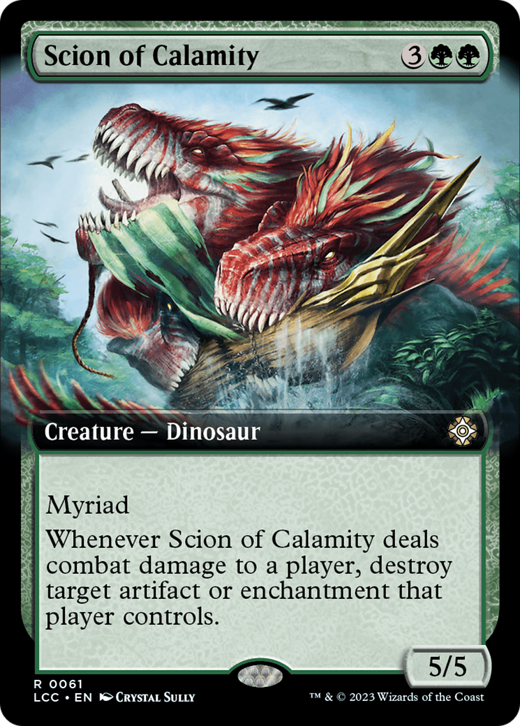 Scion of Calamity (Extended Art) [The Lost Caverns of Ixalan Commander] | Odin's Place