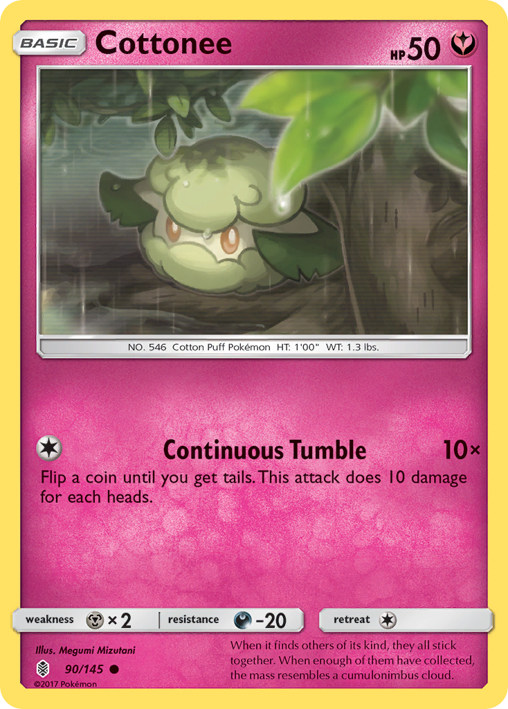 Cottonee (90/145) [Sun & Moon: Guardians Rising] | Odin's Place