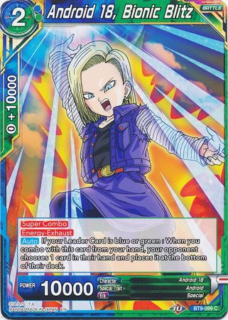 Android 18, Bionic Blitz (BT9-099) [Universal Onslaught] | Odin's Place
