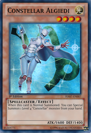 Constellar Algiedi [HA07-EN007] Super Rare | Odin's Place