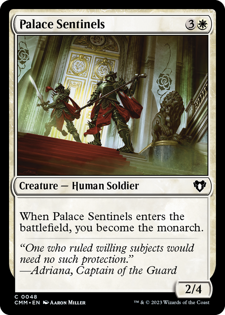 Palace Sentinels [Commander Masters] | Odin's Place