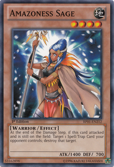 Amazoness Sage [BP01-EN212] Common | Odin's Place