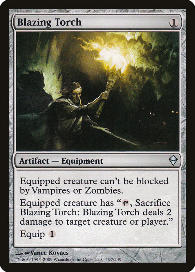 Blazing Torch (197) [Zendikar] | Odin's Place