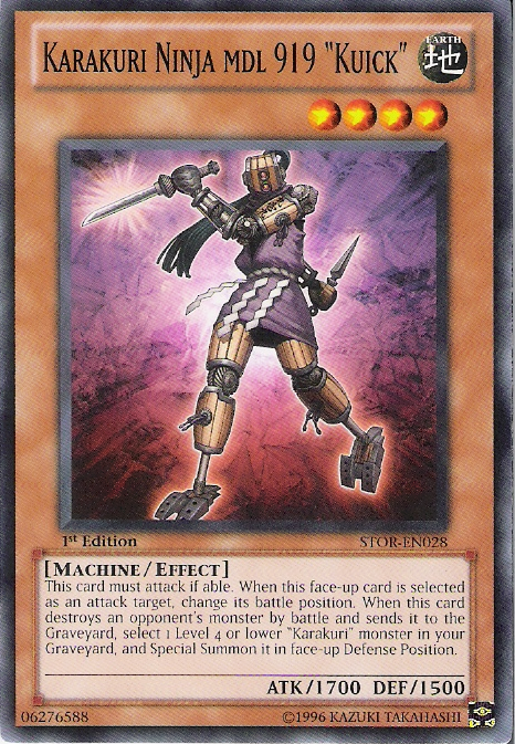 Karakuri Ninja mdl 919 "Kuick" [STOR-EN028] Common | Odin's Place
