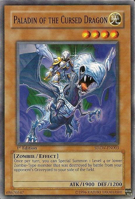 Paladin of the Cursed Dragon [SDZW-EN003] Common | Odin's Place