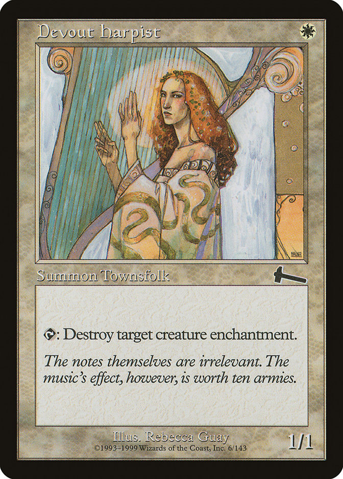 Devout Harpist (6) [Urza's Legacy] | Odin's Place