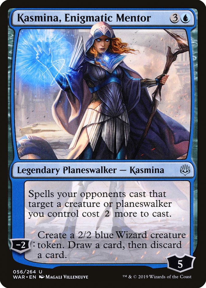 Kasmina, Enigmatic Mentor (56) [War of the Spark] | Odin's Place