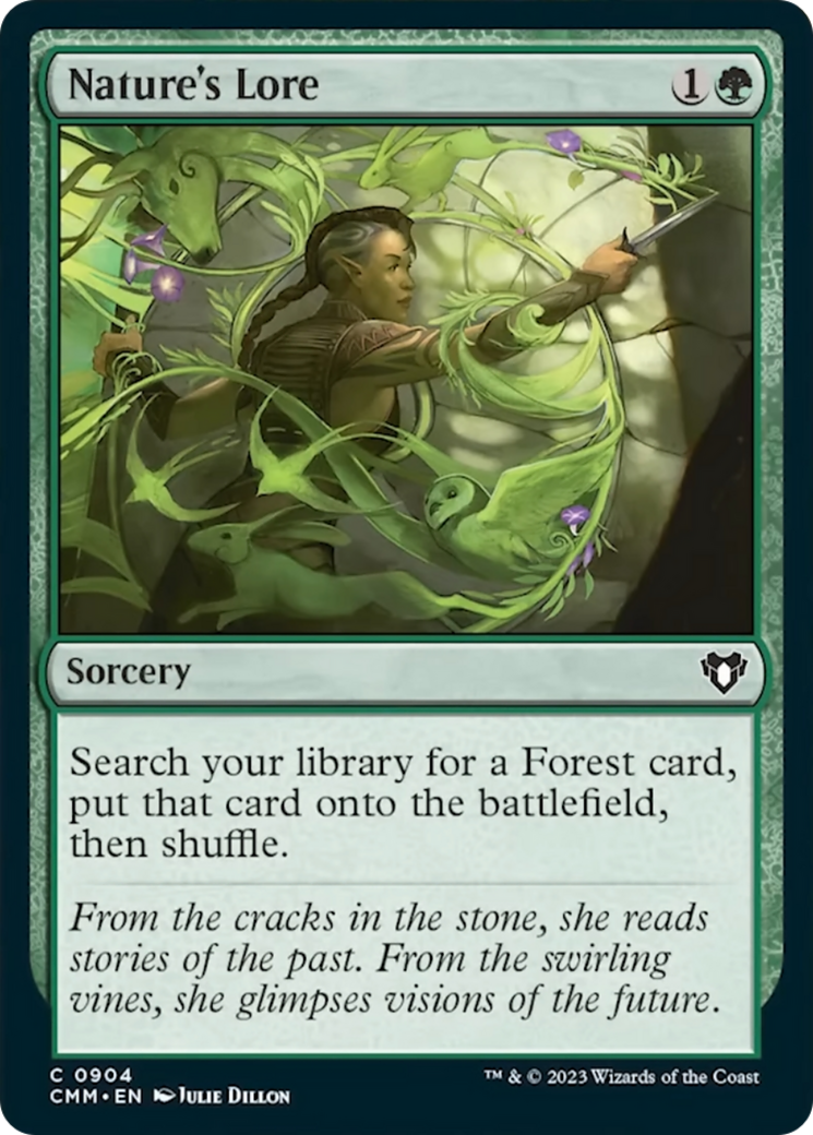 Nature's Lore [Commander Masters] | Odin's Place