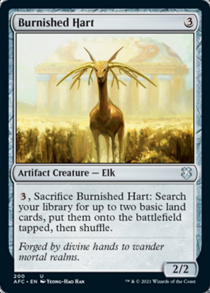 Burnished Hart [Dungeons & Dragons: Adventures in the Forgotten Realms Commander] | Odin's Place