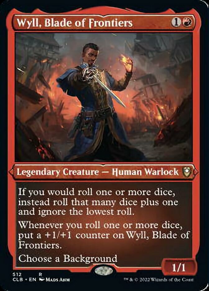 Wyll, Blade of Frontiers (Foil Etched) [Commander Legends: Battle for Baldur's Gate] | Odin's Place