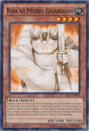 Koa'ki Meiru Guardian [BP03-EN056] Shatterfoil Rare | Odin's Place