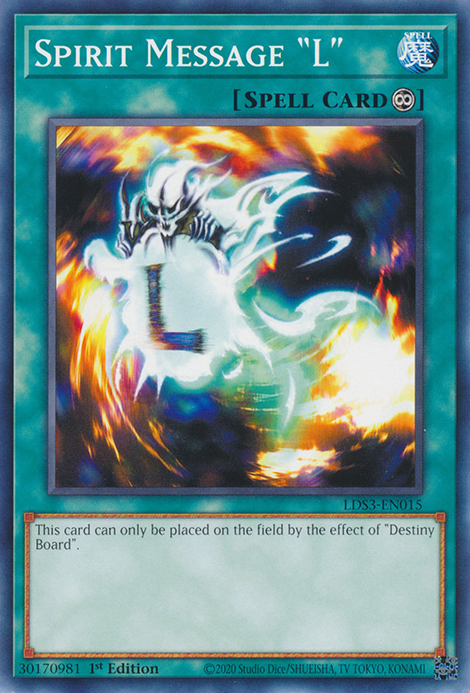 Spirit Message L [LDS3-EN015] Common | Odin's Place