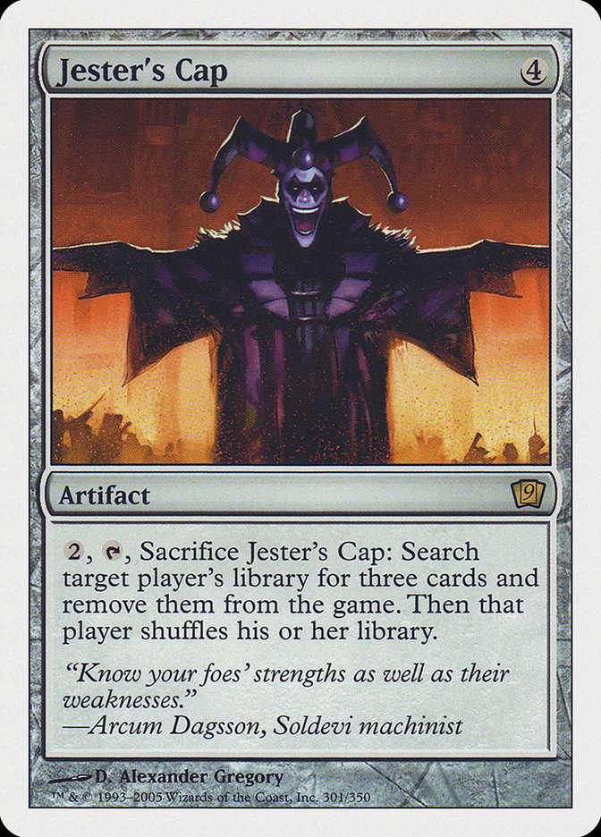 Jester's Cap (9th Edition) [Oversize Cards] | Odin's Place