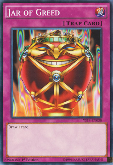 Jar of Greed [YS14-EN038] Common | Odin's Place