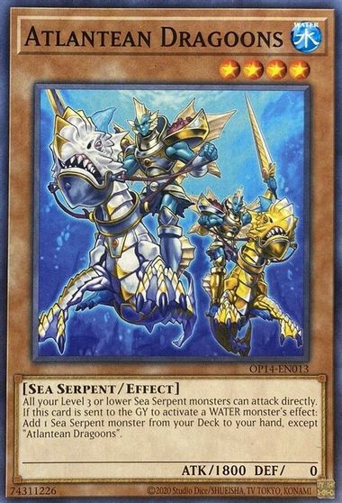 Atlantean Dragoons [OP14-EN013] Common | Odin's Place