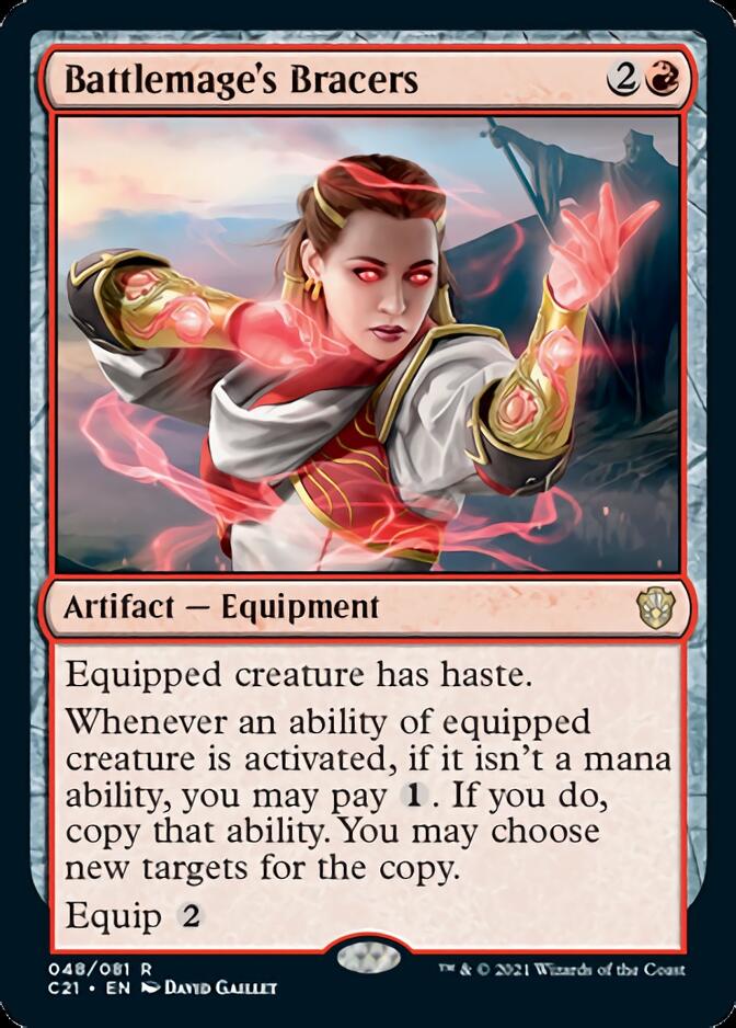 Battlemage's Bracers [Commander 2021] | Odin's Place