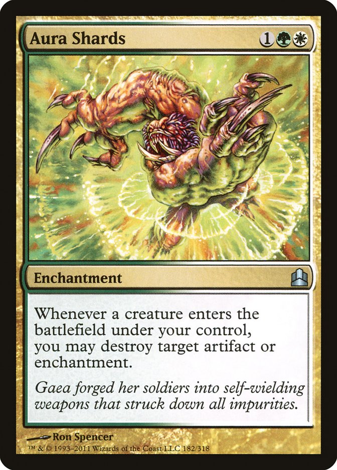 Aura Shards (182) [Commander 2011] | Odin's Place