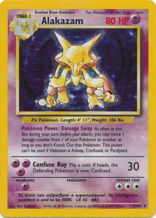 Alakazam (1/102) [Base Set Unlimited] | Odin's Place