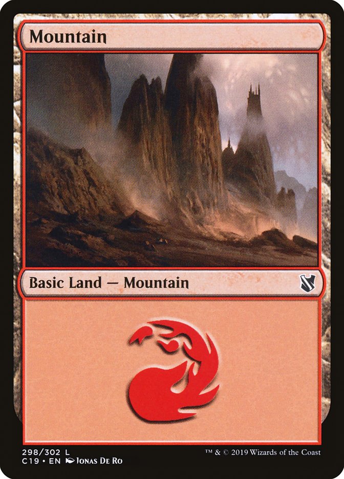 Mountain (298) [Commander 2019] | Odin's Place