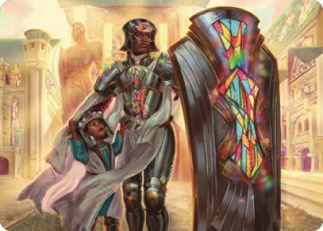 Guardian of New Benalia Art Card [Dominaria United Art Series] | Odin's Place