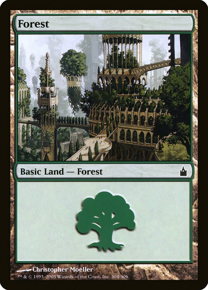 Forest (304) [Ravnica: City of Guilds] | Odin's Place