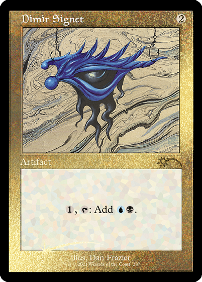 Dimir Signet (Retro) (Foil Etched) [Secret Lair Drop Series] | Odin's Place