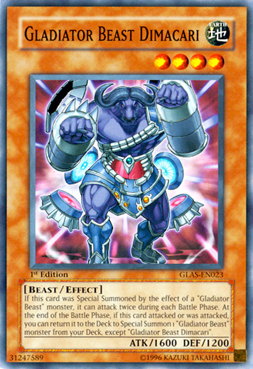 Gladiator Beast Dimacari [GLAS-EN023] Common | Odin's Place