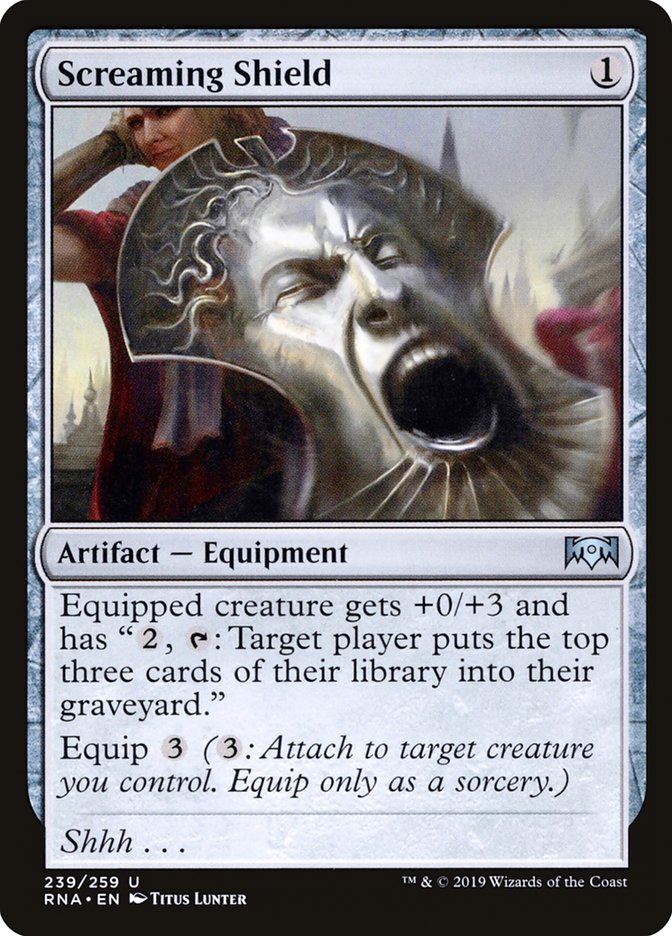 Screaming Shield (239) [Ravnica Allegiance] | Odin's Place