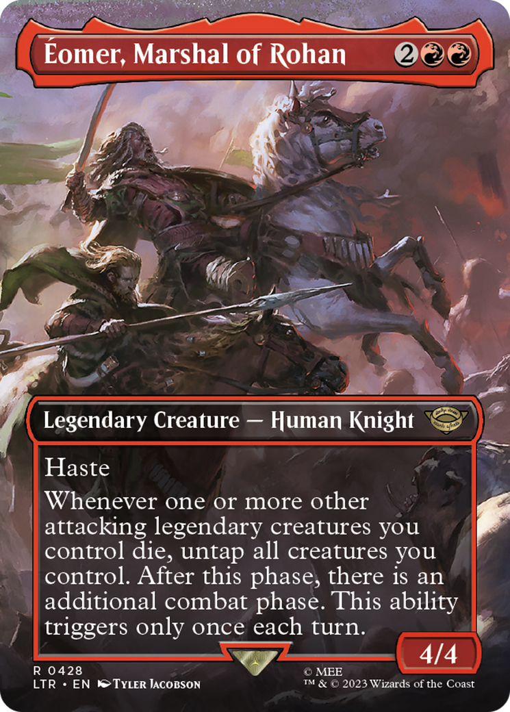 Eomer, Marshal of Rohan (Borderless Alternate Art) [The Lord of the Rings: Tales of Middle-Earth] | Odin's Place