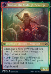 Tovolar, Dire Overlord // Tovolar, the Midnight Scourge [Innistrad: Midnight Hunt Prerelease Promos] | Odin's Place
