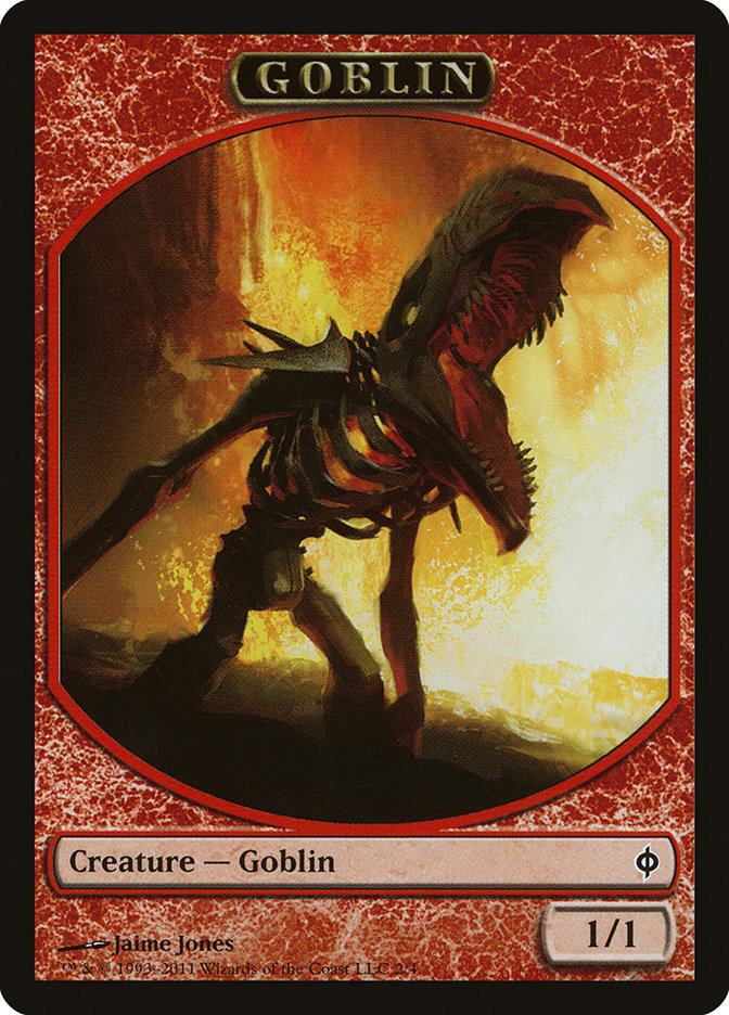 Goblin Token (2) [New Phyrexia Tokens] | Odin's Place