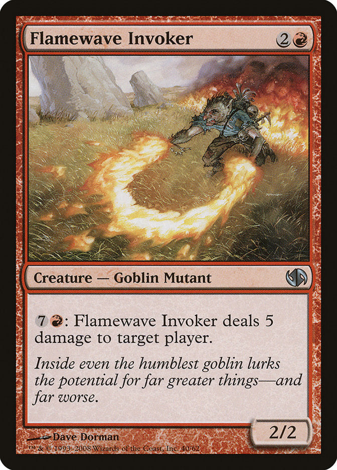 Flamewave Invoker (40) [Duel Decks: Jace vs. Chandra] | Odin's Place