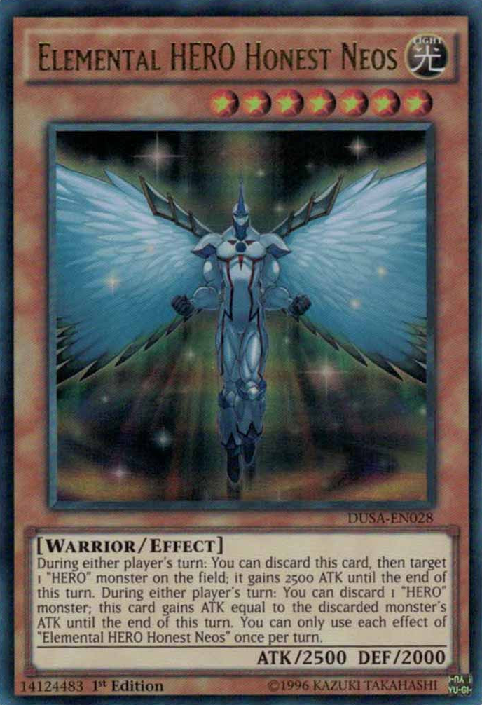 Elemental Hero Honest Neos [DUSA-EN028] Ultra Rare | Odin's Place