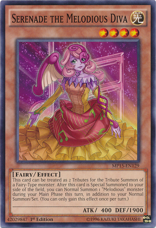 Serenade the Melodious Diva [MP15-EN129] Common | Odin's Place