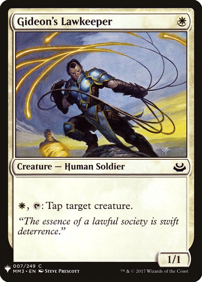 Gideon's Lawkeeper [Mystery Booster] | Odin's Place