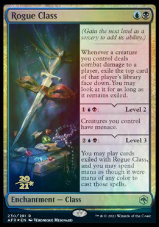 Rogue Class [Dungeons & Dragons: Adventures in the Forgotten Realms Prerelease Promos] | Odin's Place