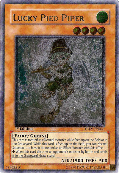 Lucky Pied Piper [TAEV-EN021] Ultimate Rare | Odin's Place
